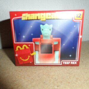 2026 Mcdonalds Changeables Happy Meal Toy New #12 Teef Rex-New in Box---
